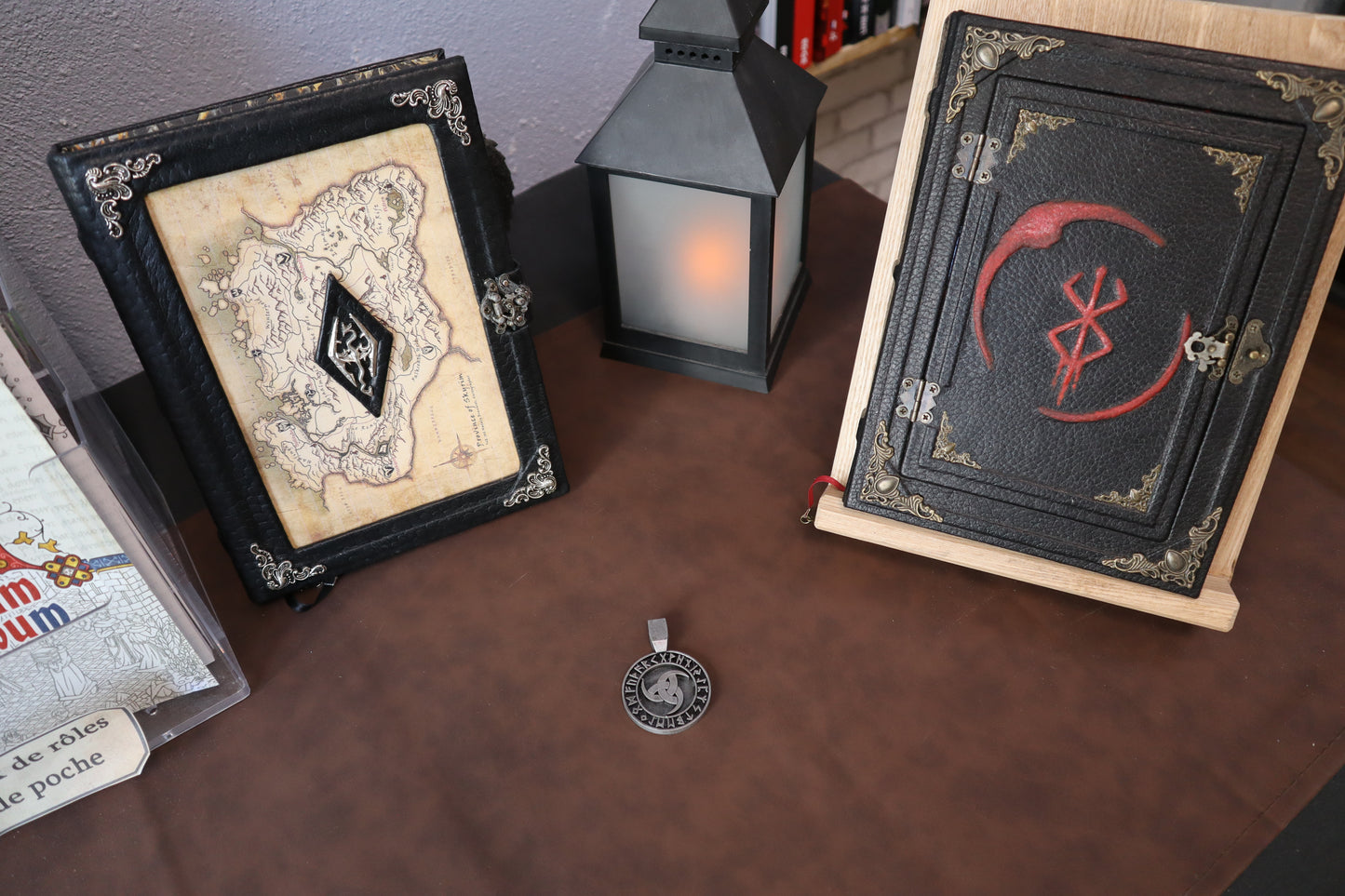 Pendentif Viking – Impression 3D & Peint à la main