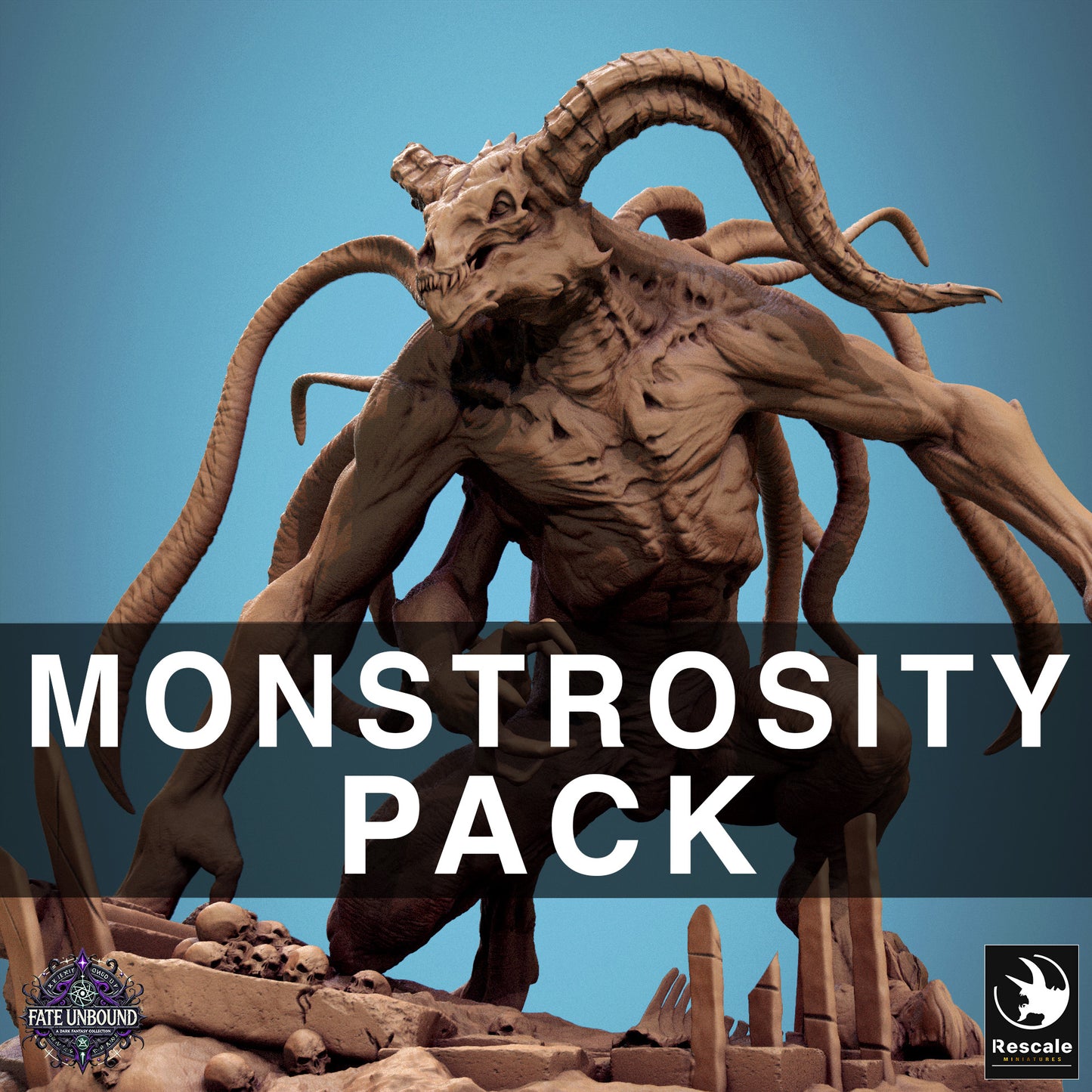 Pack Monstrosité Rescale Miniatures Impression 3D