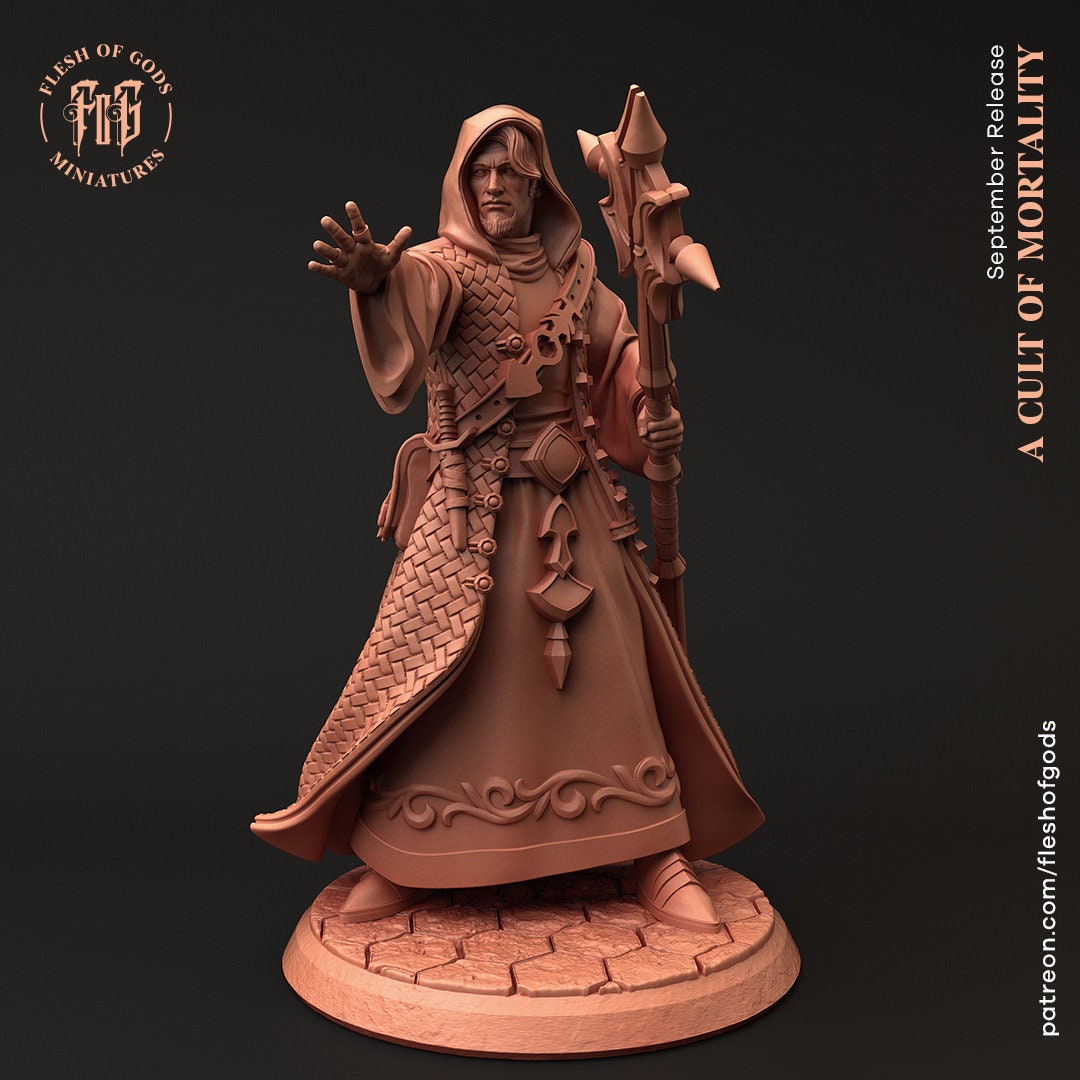 Figurine Homme Ensorceleur Flesh of Gods