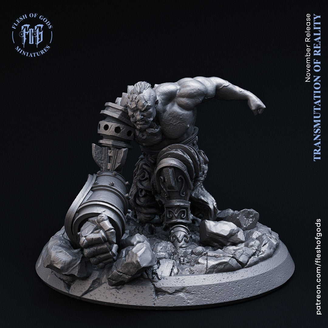 Figurine Demi-golem Flesh of Gods