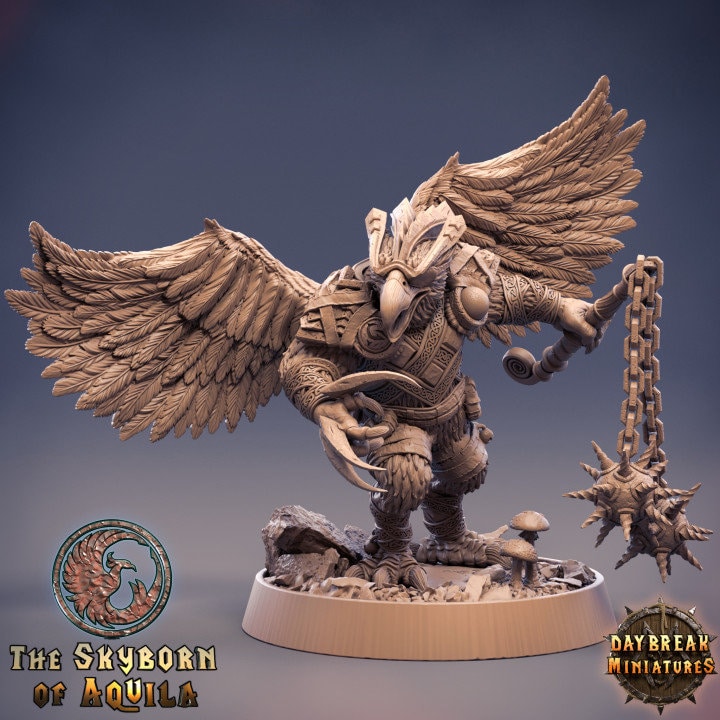 Figurine Aigle chargeur STL Miniatures Impression 3D