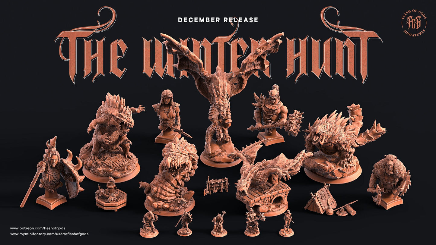 Figurine Ver Geant Flesh of Gods