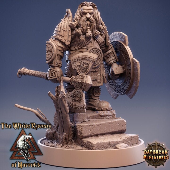 Figurine High Thane Ragnar Stoner Daybreak Miniatures Impression 3D