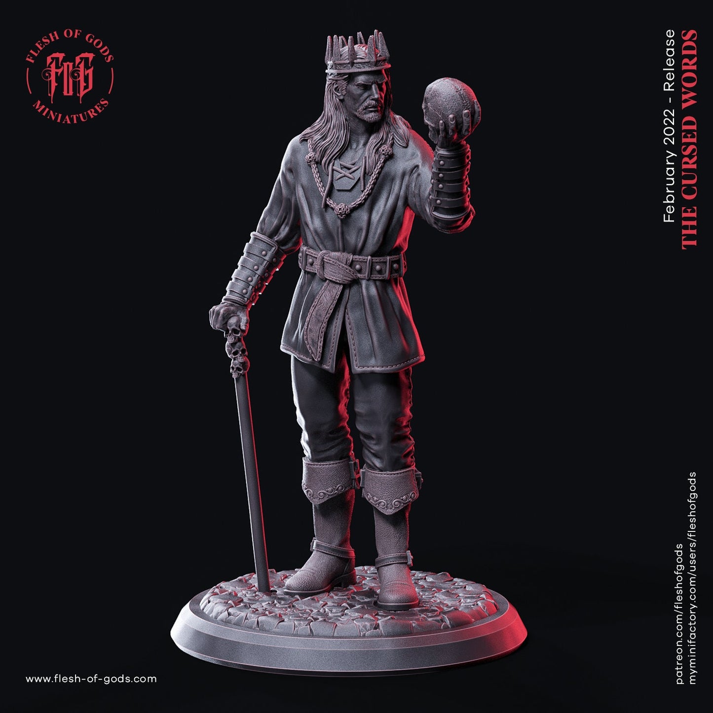 Figurine JDR Noble Flesh of Gods