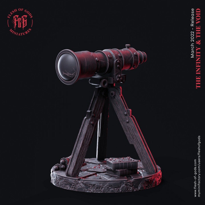 Figurine JDR Télescope Flesh of gods