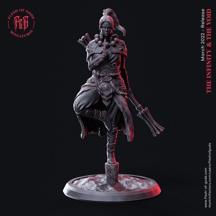 Figurine Humaine Moine Thalia Flesh of Gods