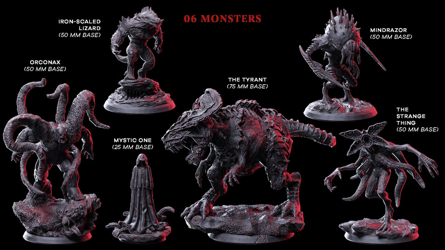 Figurine Lezard en fer Flesh of Gods