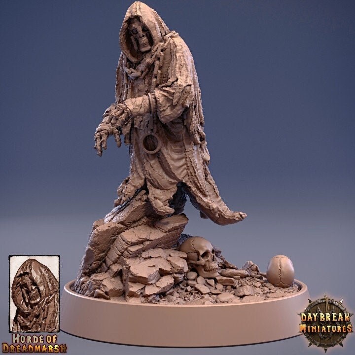 Figurine JDR Fantôme 01 Daybreak Miniatures impression 3D