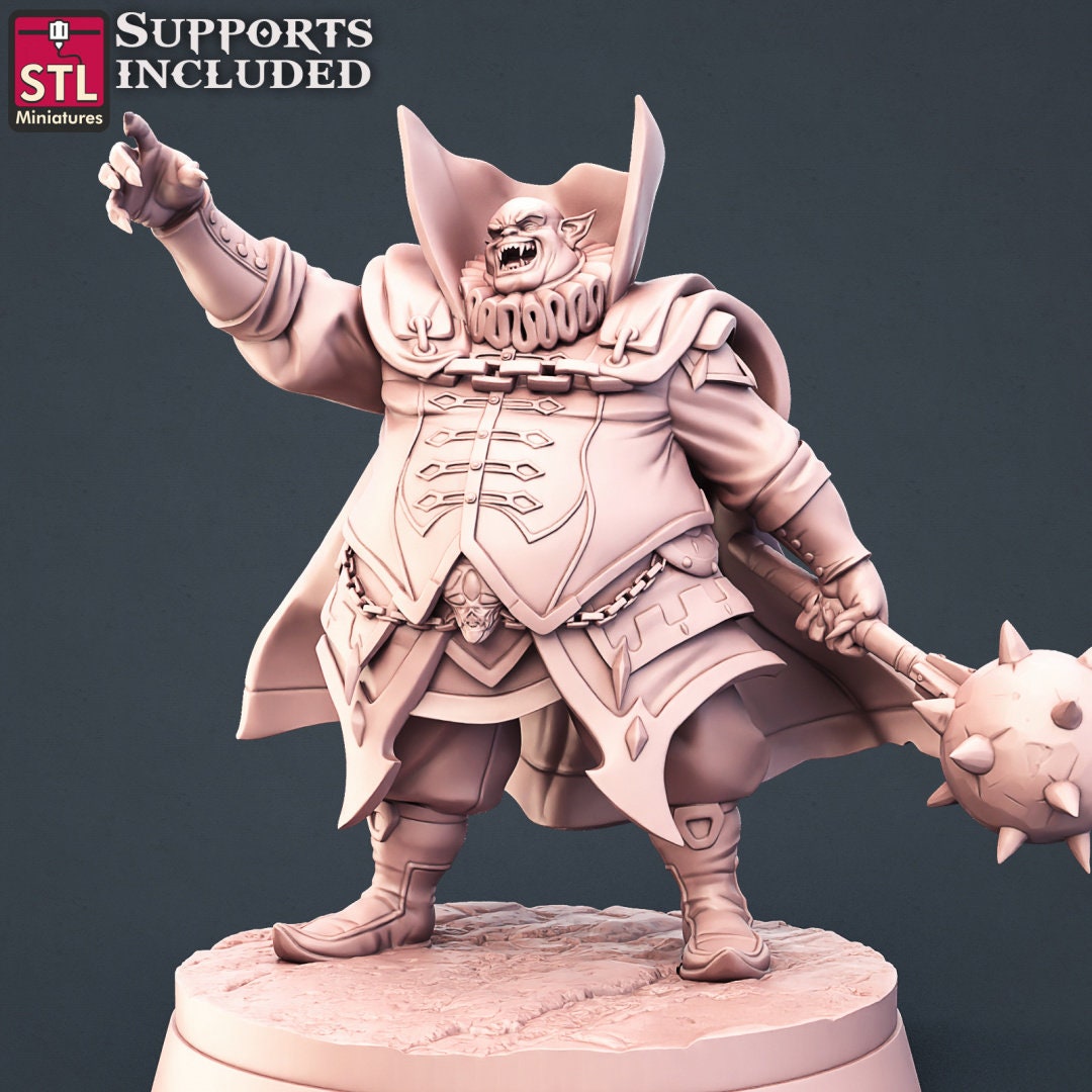 Figurine Seigneur vampire D STL Miniatures Impression 3D