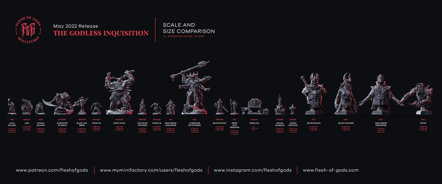 Figurine Cheminé Flesh of Gods