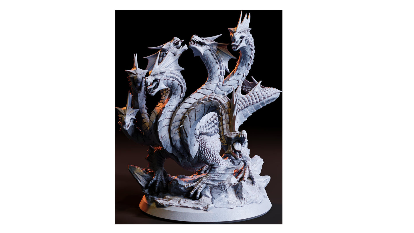 Figurine JDR Hydre Flesh Of Gods Impression 3D