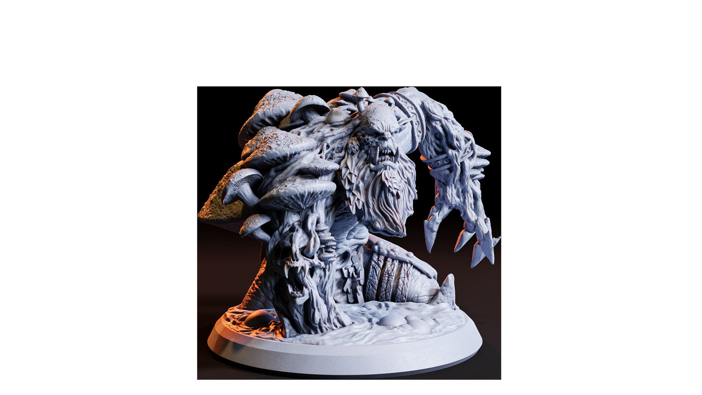Figurine jdr Orc des marais Impression 3D