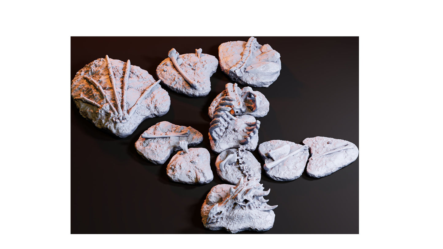 Figurine JDR Décors Os de dragon flesh of gods