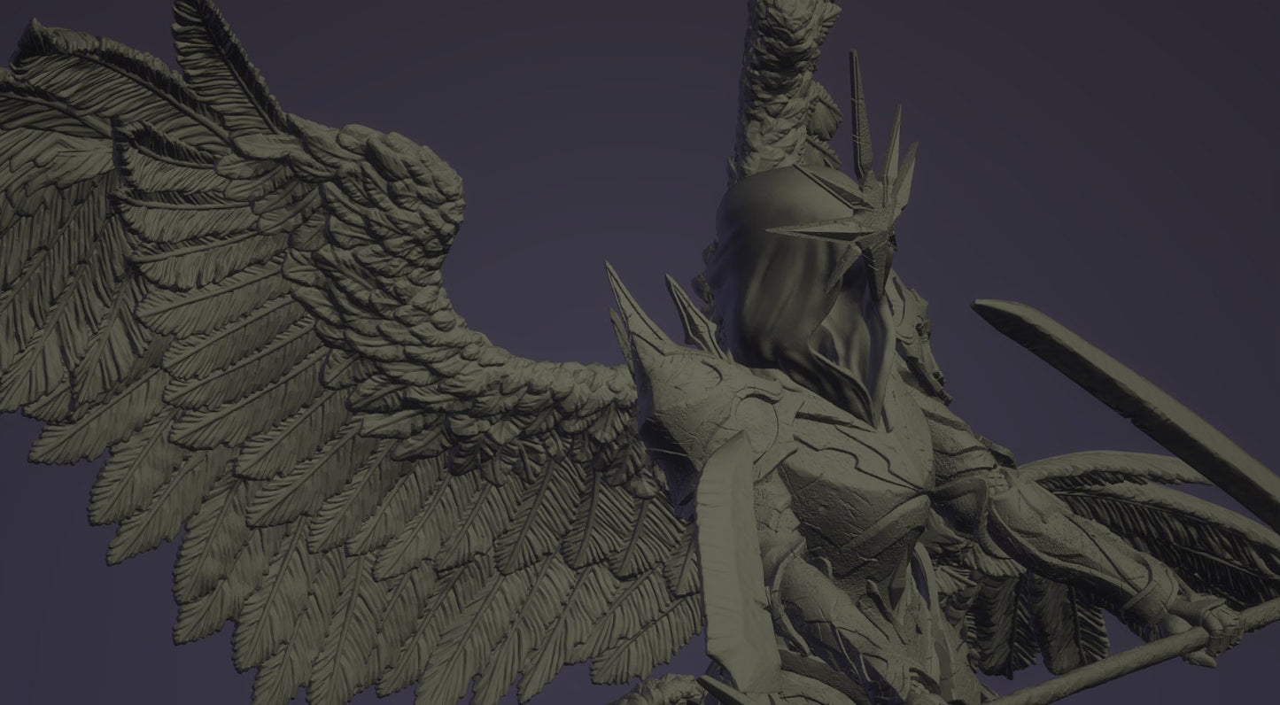 Figurine JDR celeste Witchsong Impression 3D