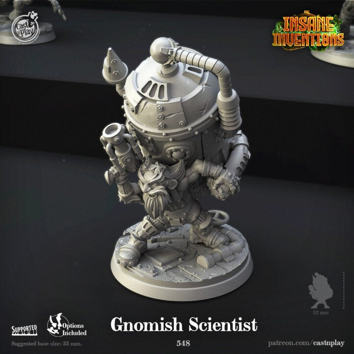Figurine Artificier Gnome Cast N Play Impression 3D
