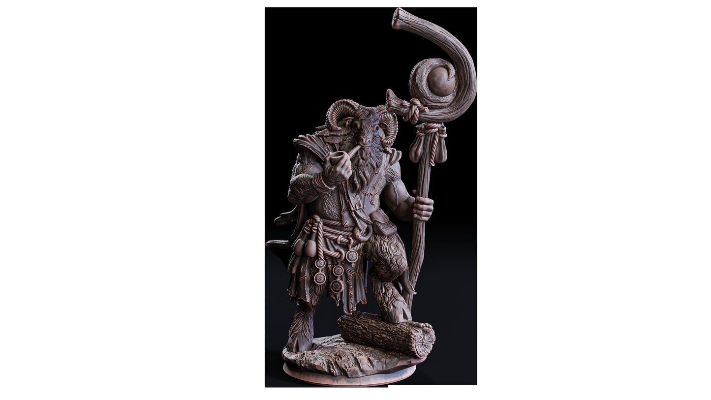 Figurine Homme-Chevre Flesh of Gods Impression 3D