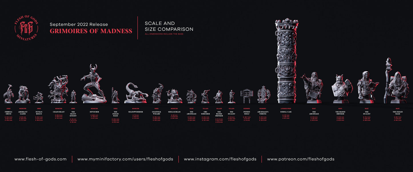 Figurine Homme-Chevre Flesh of Gods Impression 3D