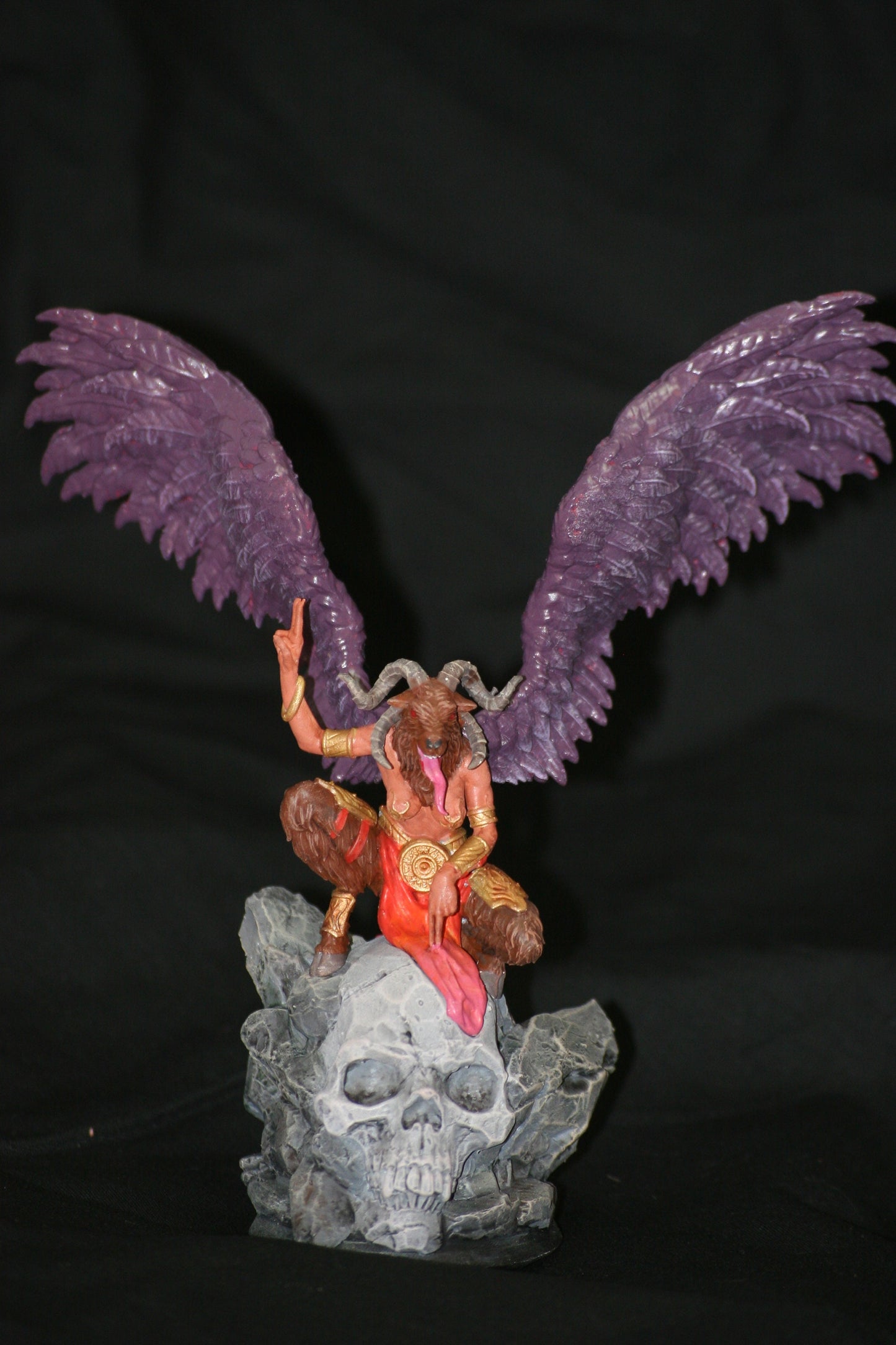 Figurine Peinte Chevre de Sabbat / Baphomet Flesh Of Gods Impression 3D