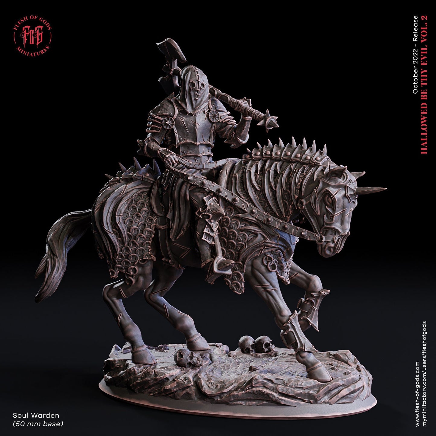 Figurine JDR Gardien des Ames Flesh Of Gods Impression 3D