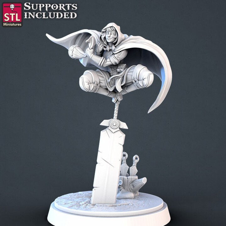 Figurine Heros de DND STL MINIATURES Impression 3D