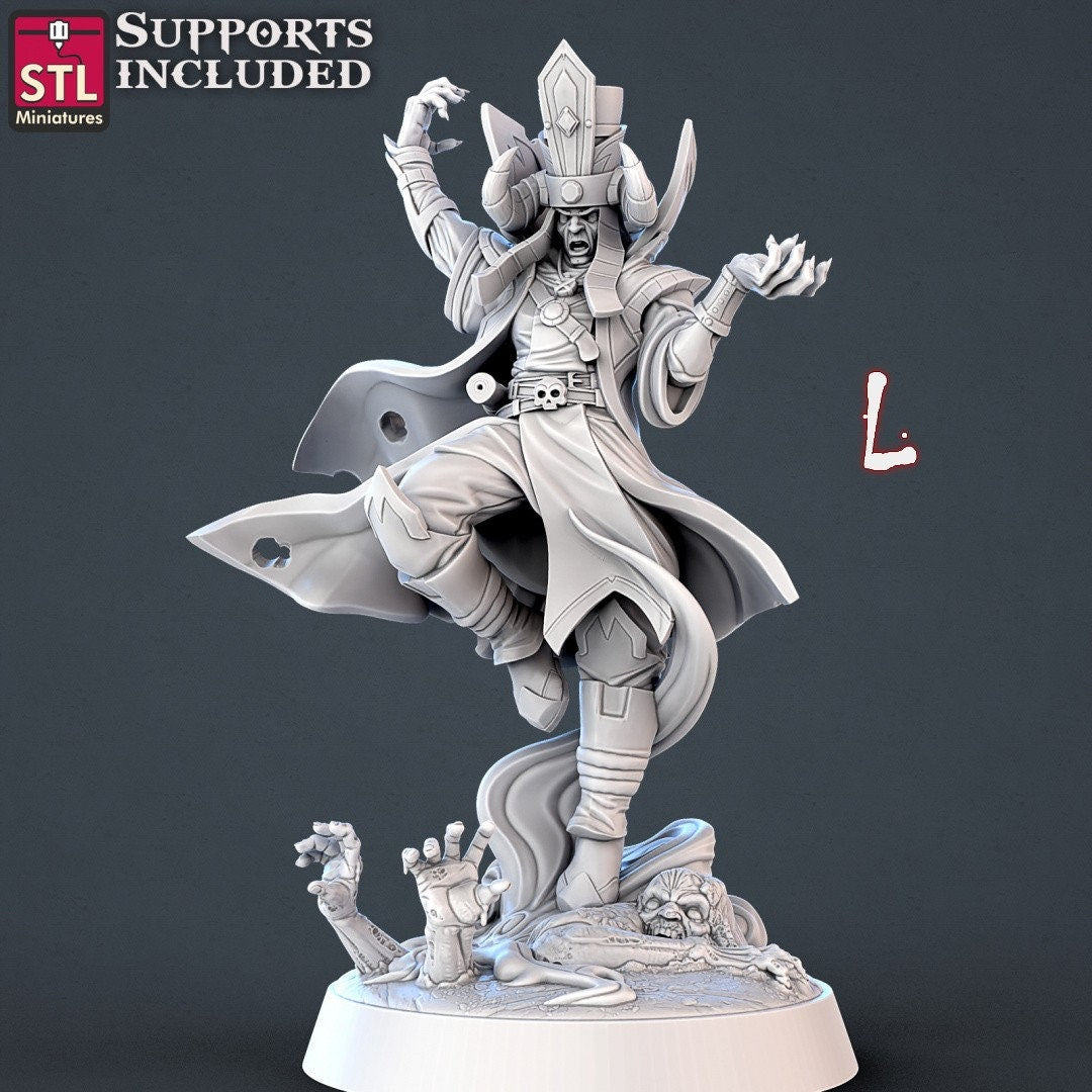 Pack Mort-Vivant STL Miniatures Impression 3D