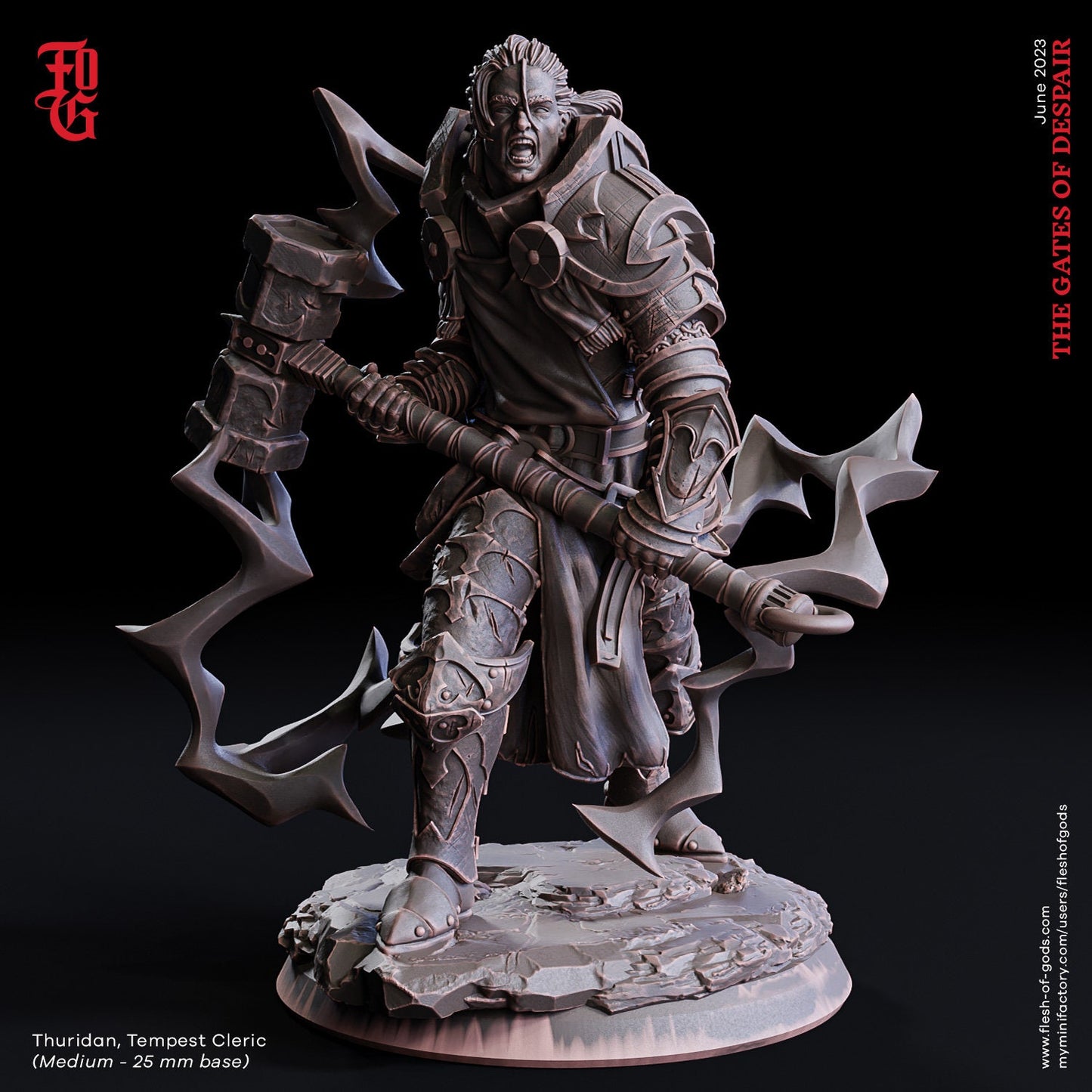 Figurine JDR Heros Pack 02 Flesh Of gods Impression 3D