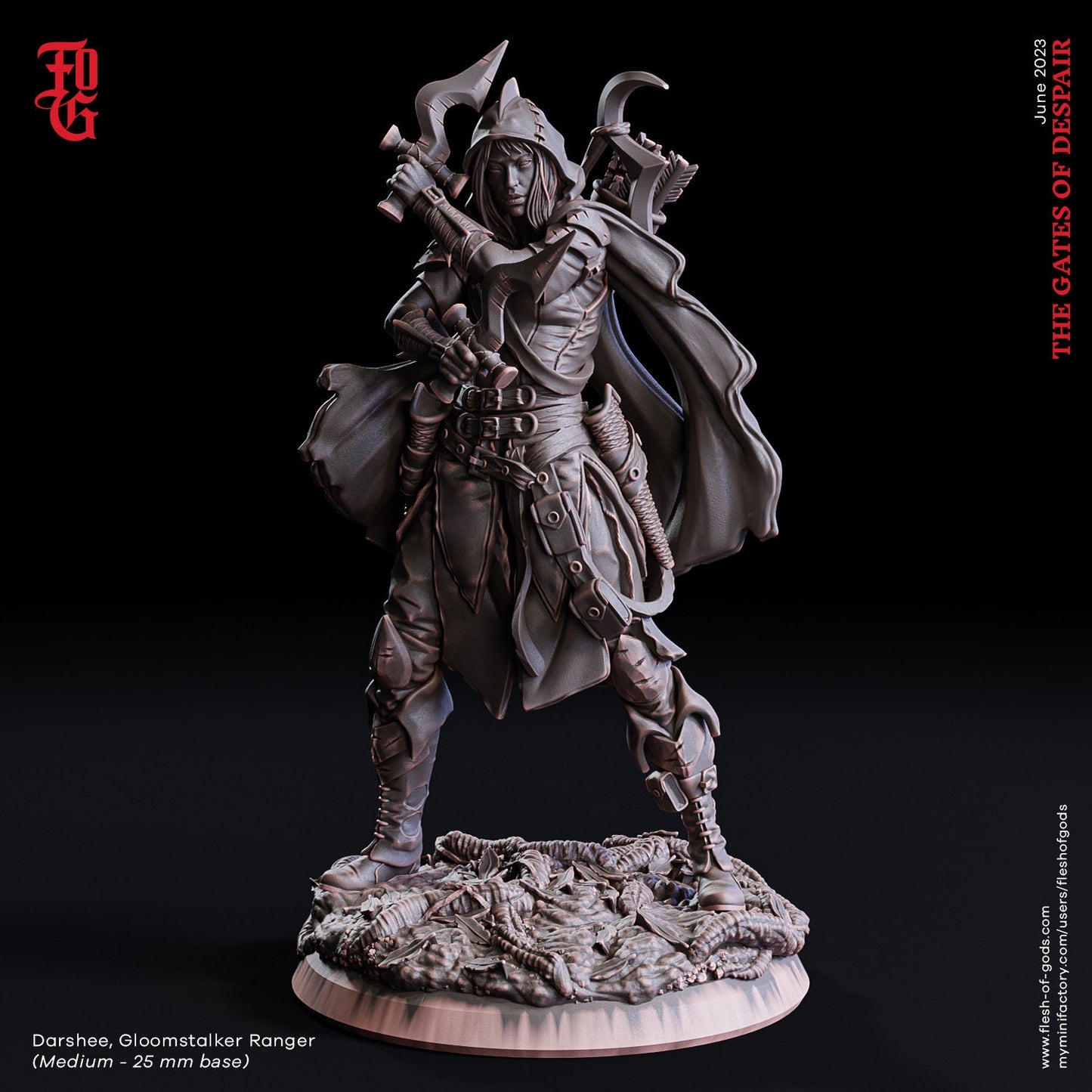 Figurine JDR Heros Pack 02 Flesh Of gods Impression 3D