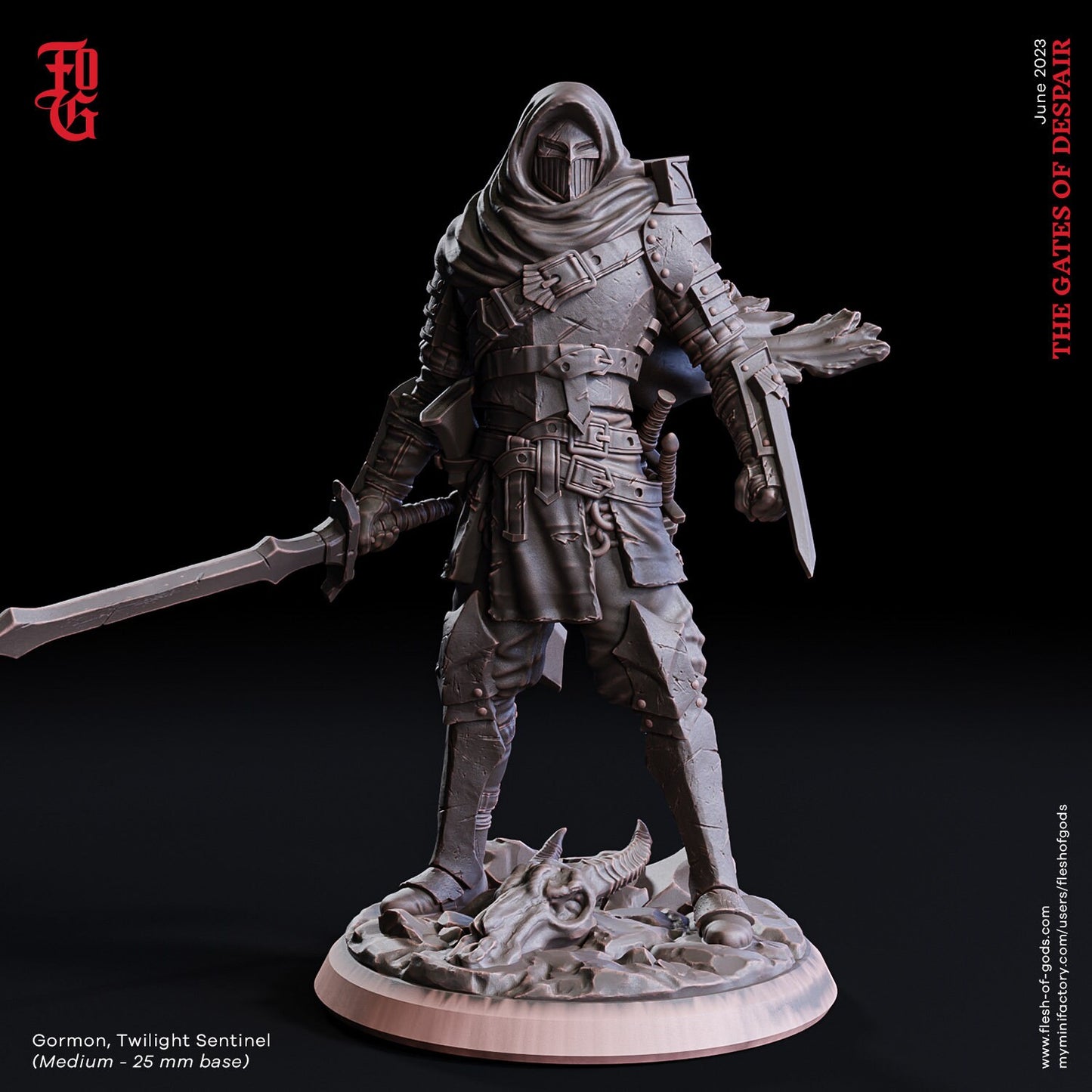 Figurine JDR Heros Pack 02 Flesh Of gods Impression 3D