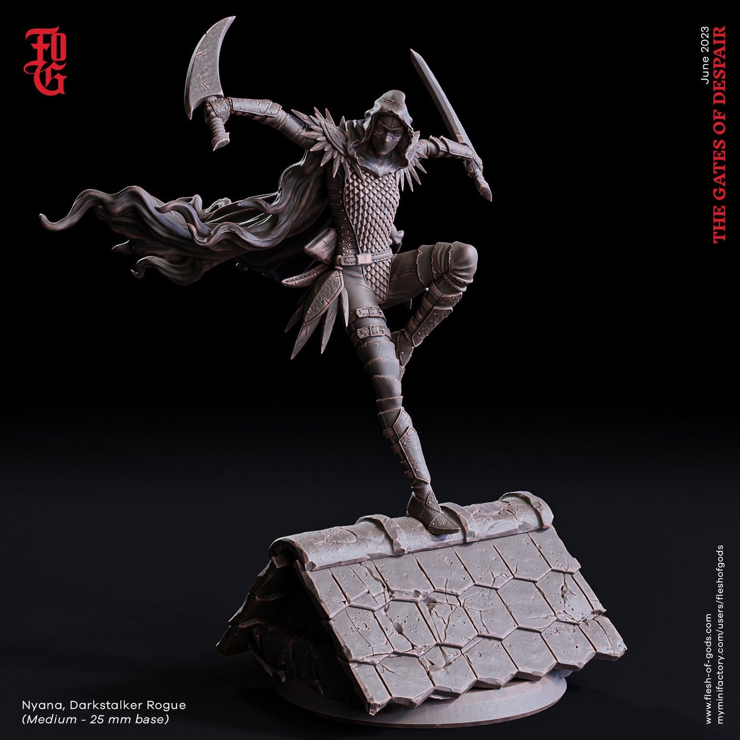 Figurine JDR Heros Pack 02 Flesh Of gods Impression 3D