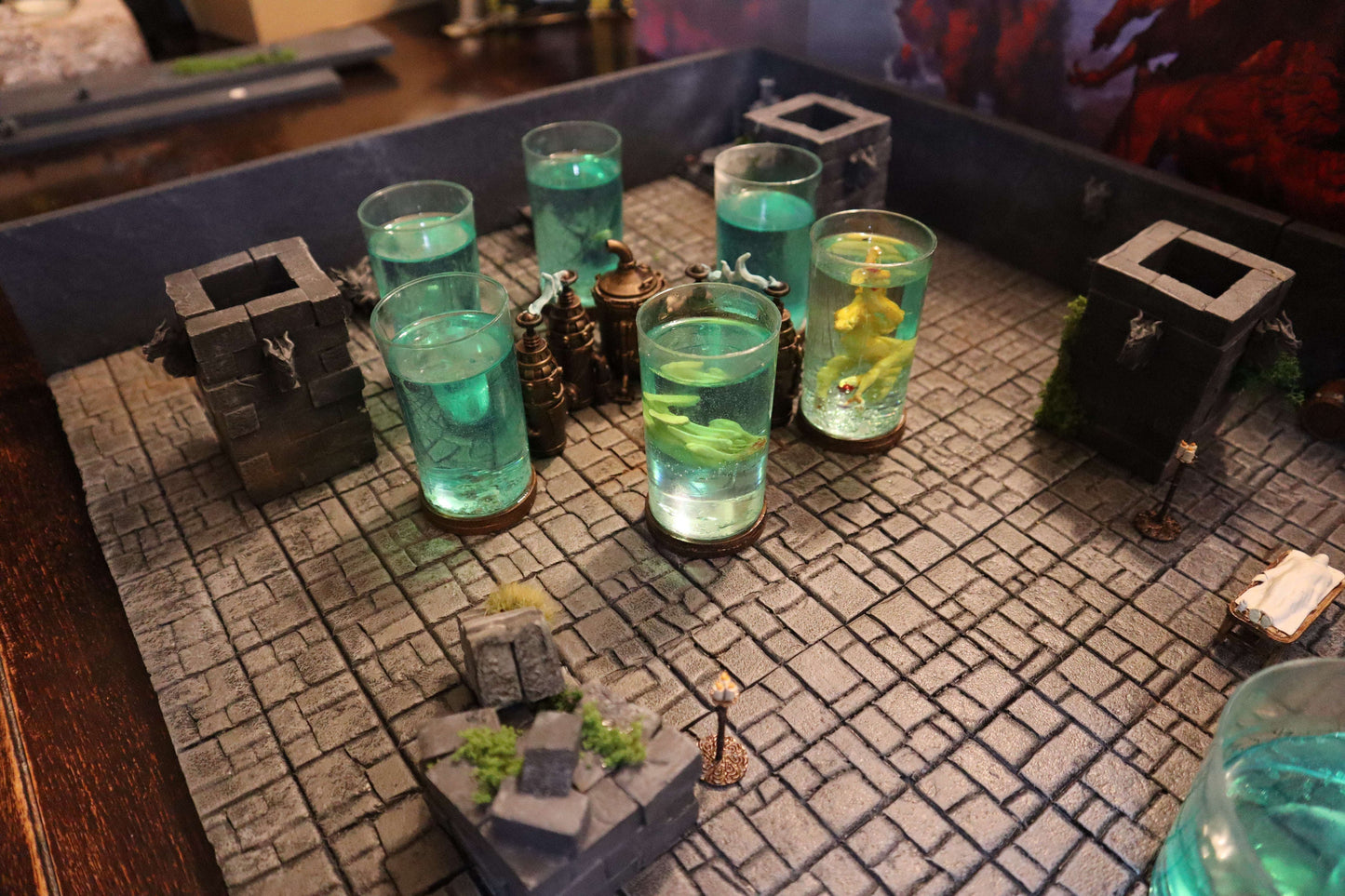 Fabrication diorama JDR et Wargames