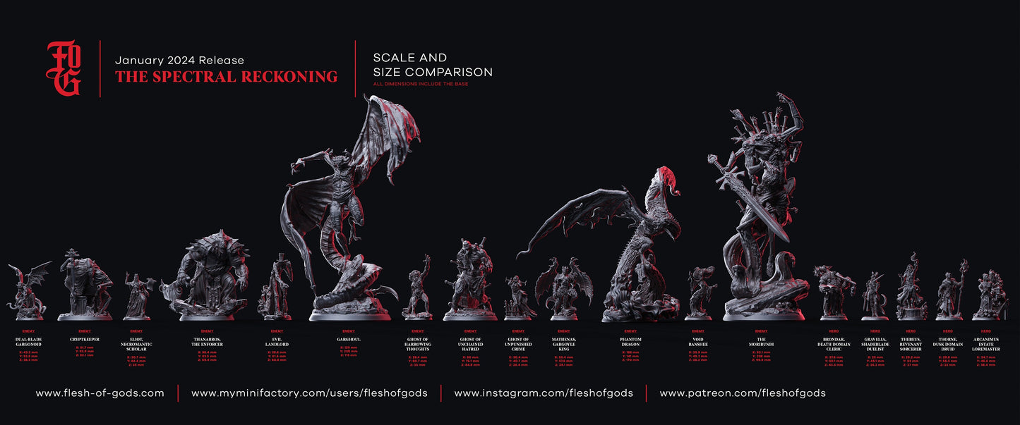 Figurine Prisonnière fantome Flesh of Gods