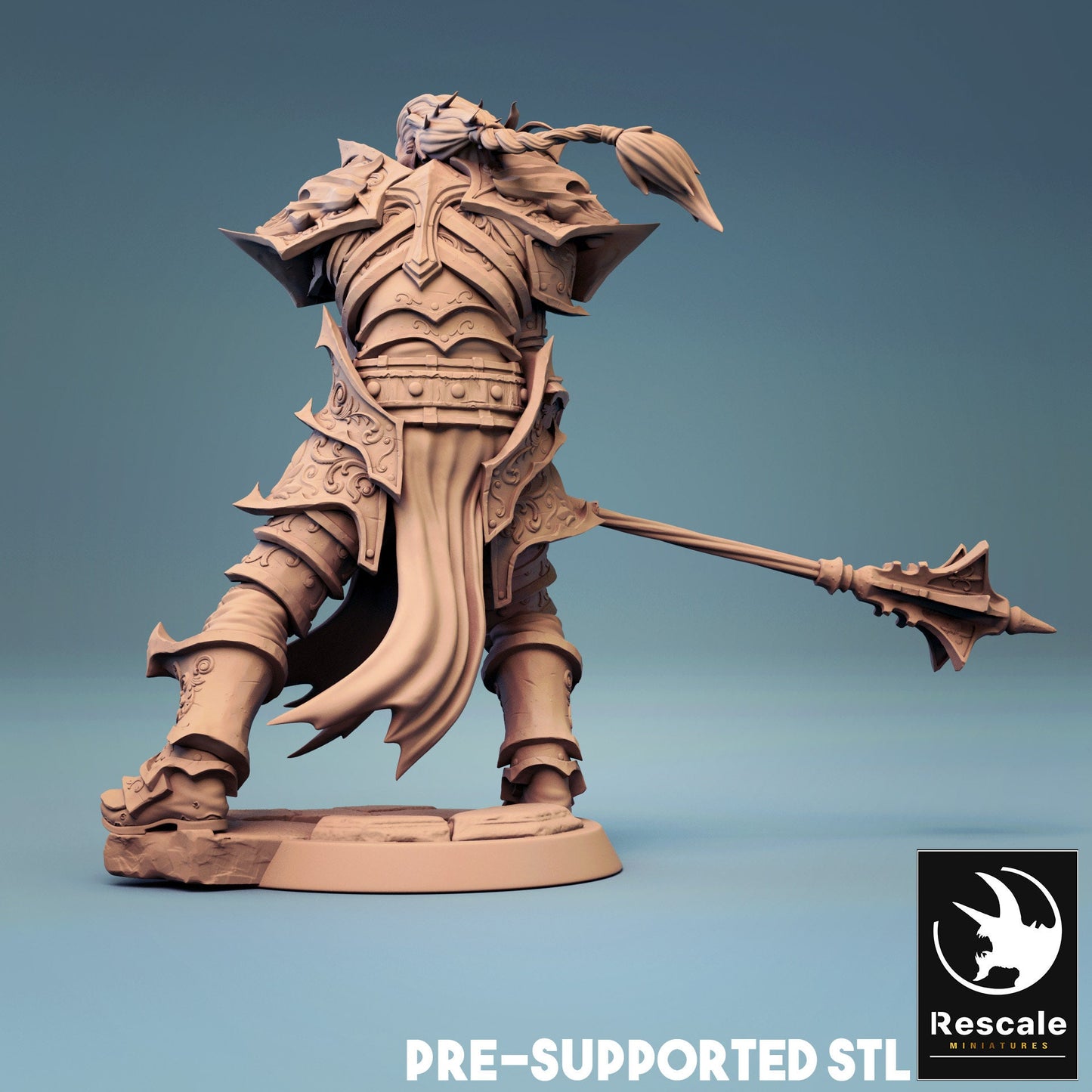 Figurine JDR Nécrophage Rescale Miniatures Impression 3D