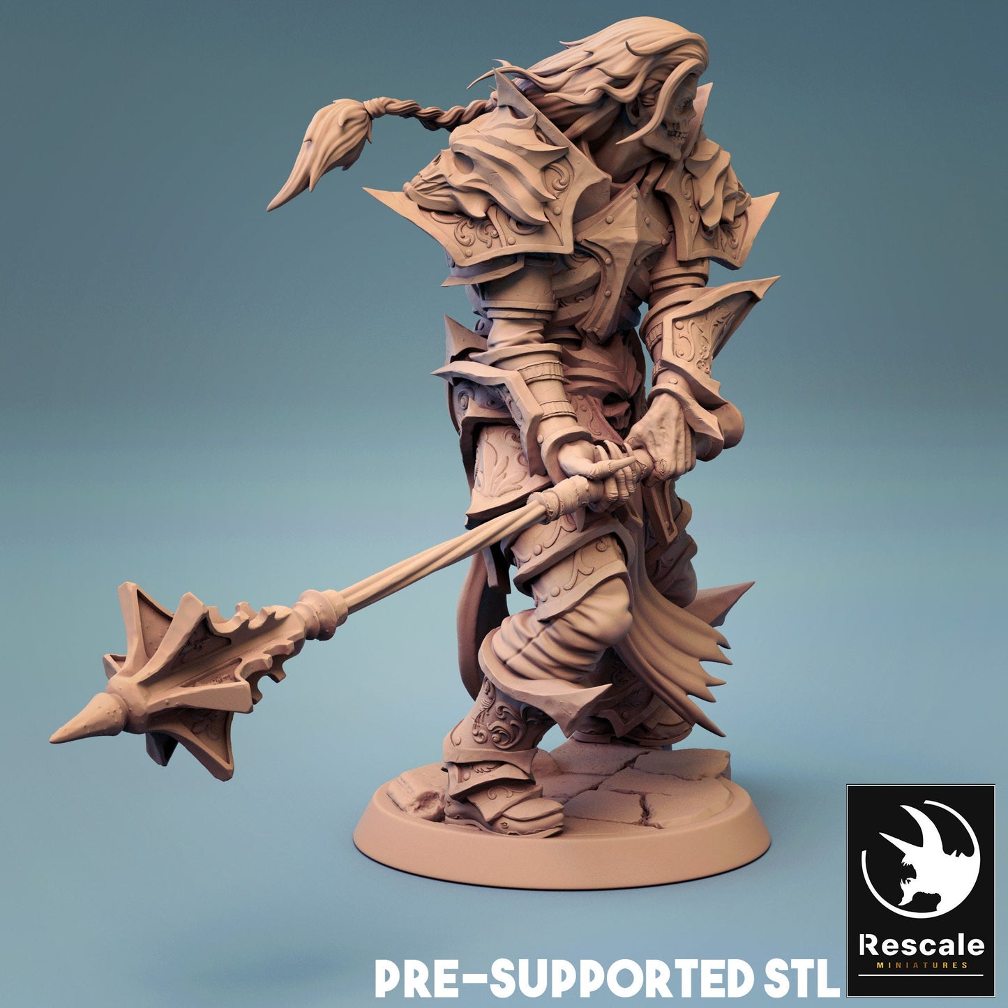 Figurine JDR Nécrophage Rescale Miniatures Impression 3D