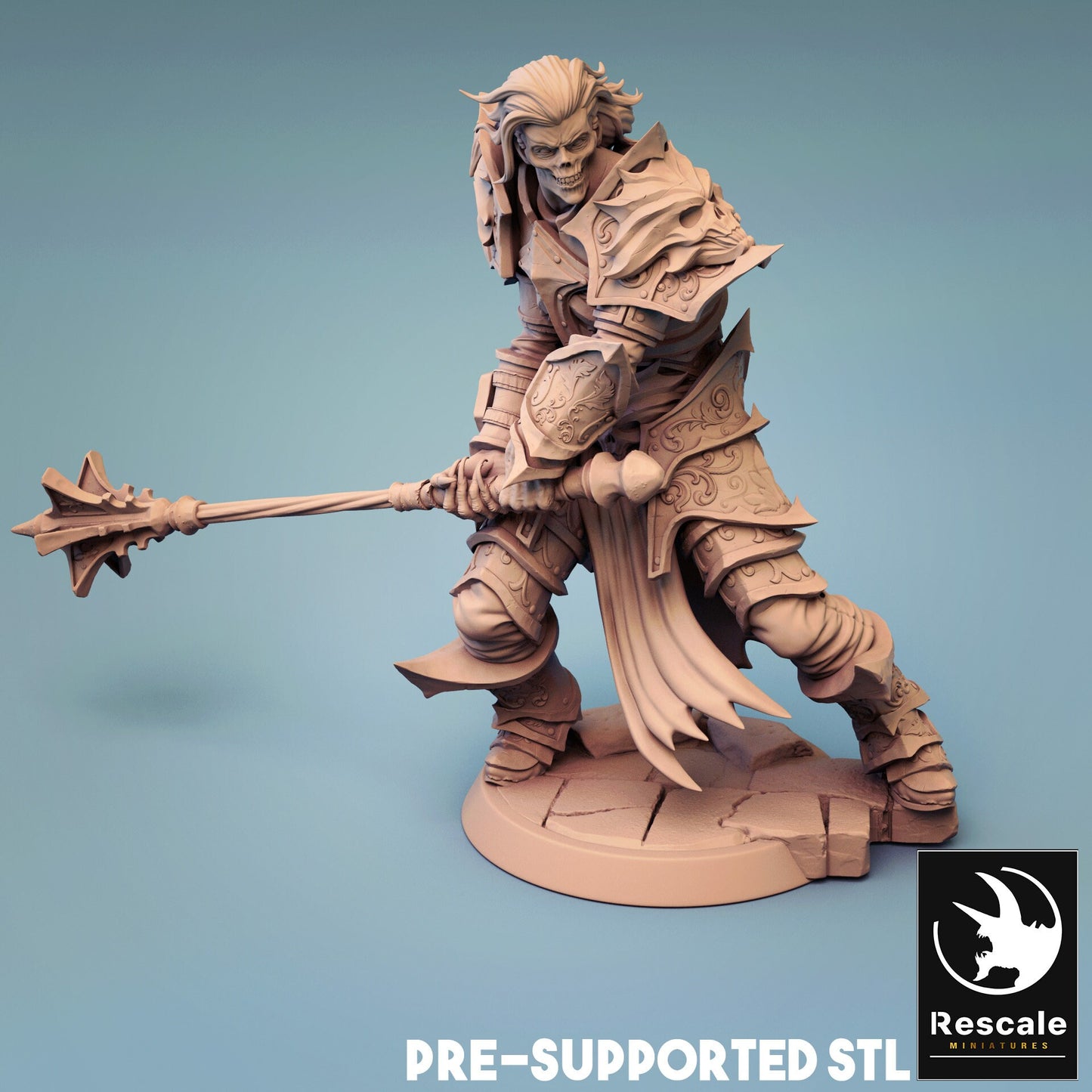 Figurine JDR Nécrophage Rescale Miniatures Impression 3D