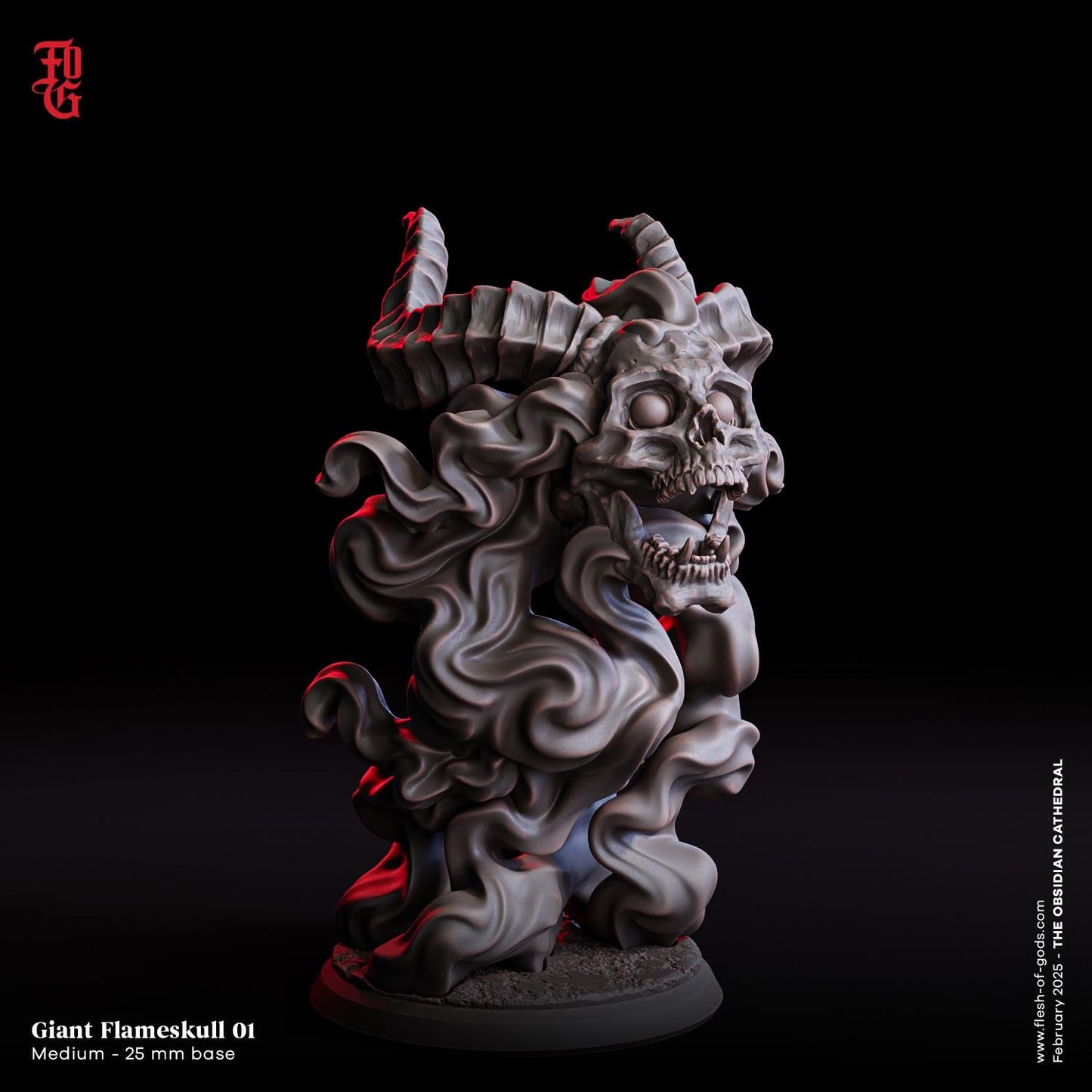 Figurine JDR Pack Crane-Feu Flesh Of Gods Impression 3D