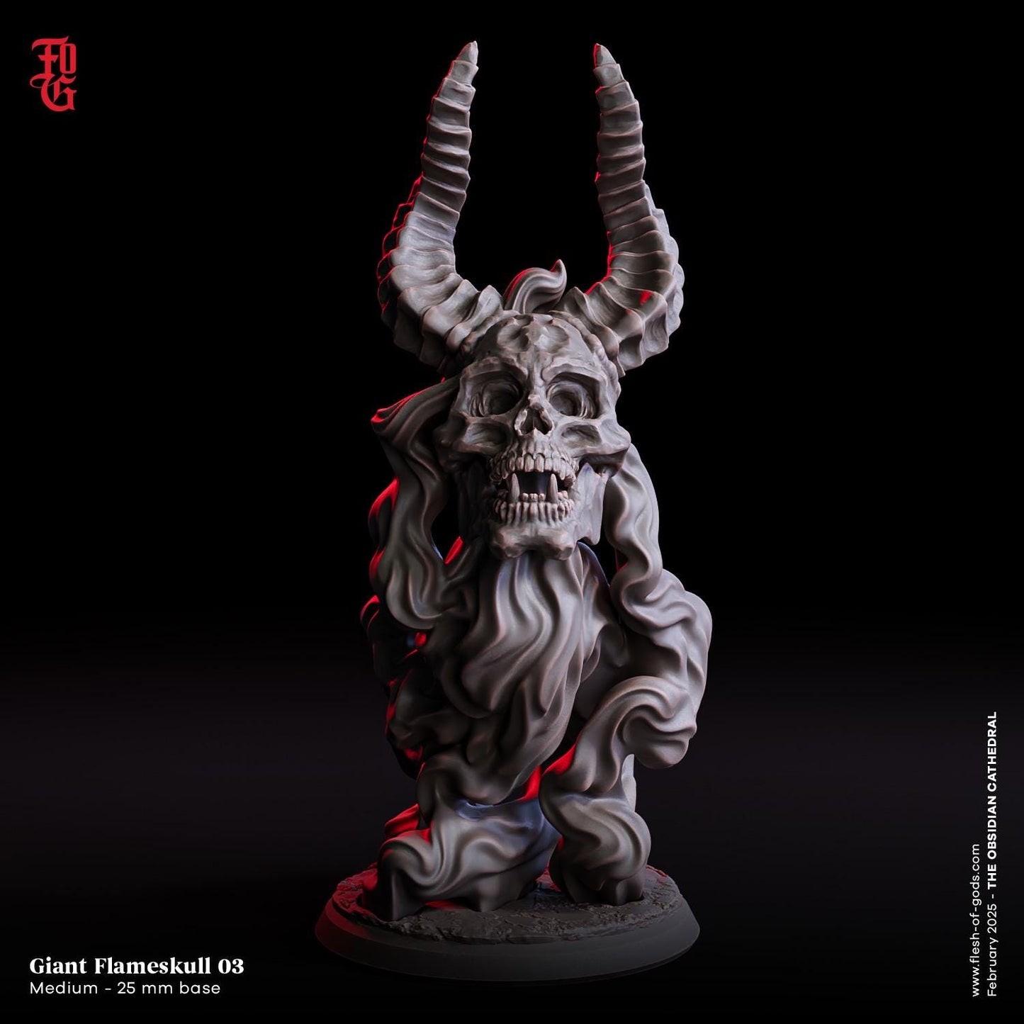 Figurine JDR Pack Crane-Feu Flesh Of Gods Impression 3D