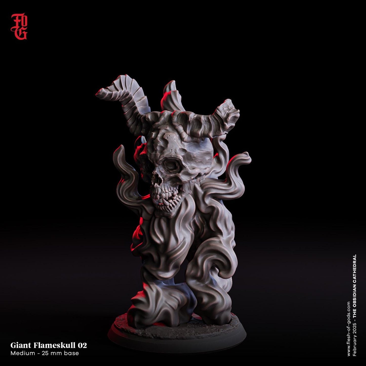Figurine JDR Pack Crane-Feu Flesh Of Gods Impression 3D