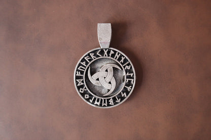 Pendentif Viking – Impression 3D & Peint à la main