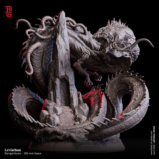 Figurine JDR – Léviathan Flesh Of Gods – Impression 3D
