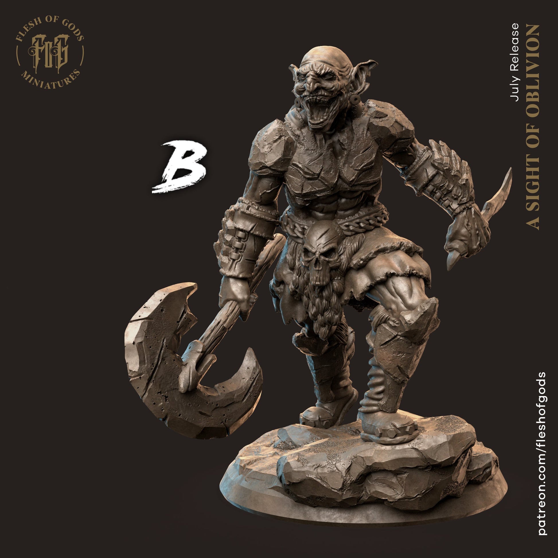 Figurine Gobelin Flesh of Gods