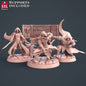 Figurine Set d'assassins JDR STL Miniatures