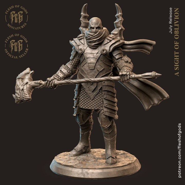 Figurine Guerrier Dragon Flesh of Gods