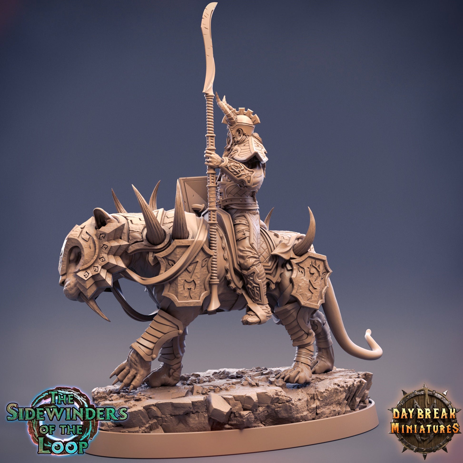 Figurine Tieffelin Magnapanther 1 Daybreak Miniatures impression 3D