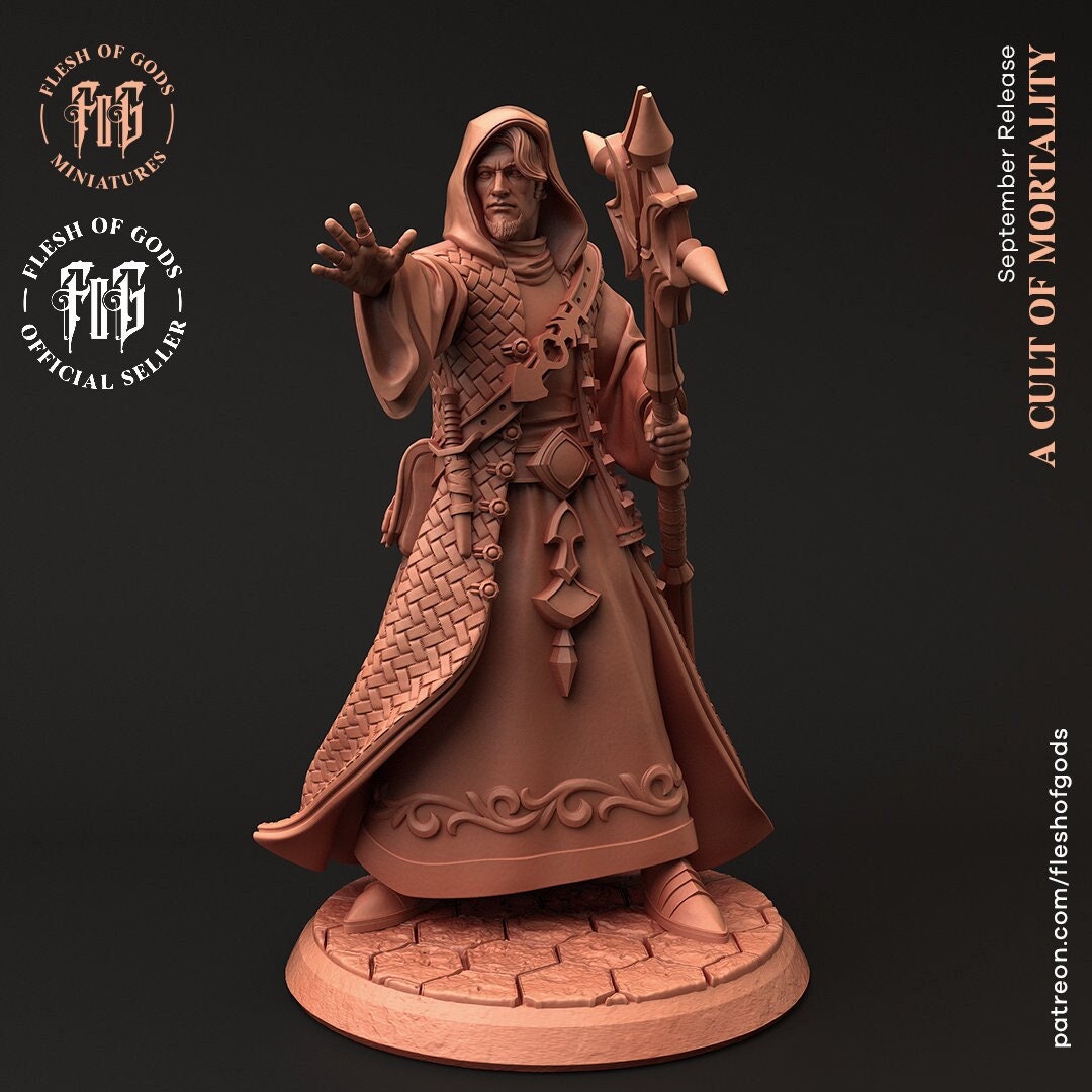 Figurine Homme Ensorceleur Flesh of Gods