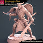 Figurine Paladin Tieffelin STL Miniatures Impression 3D