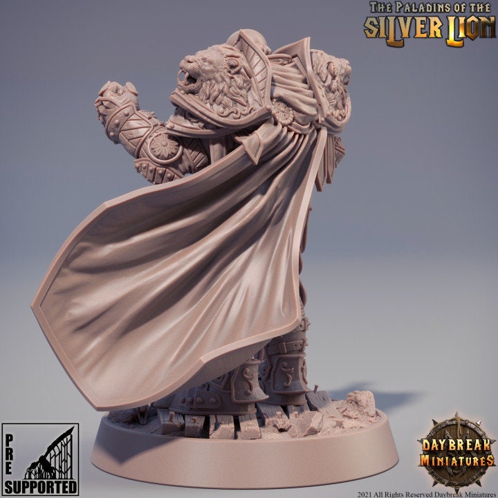 Figurine Erasmus du Tranchant Daybreak Miniatures impression 3D