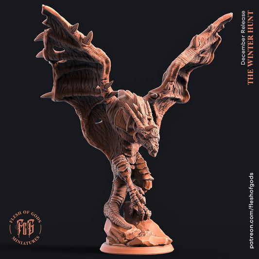 Figurine Wyverne Nocturne Flesh of Gods
