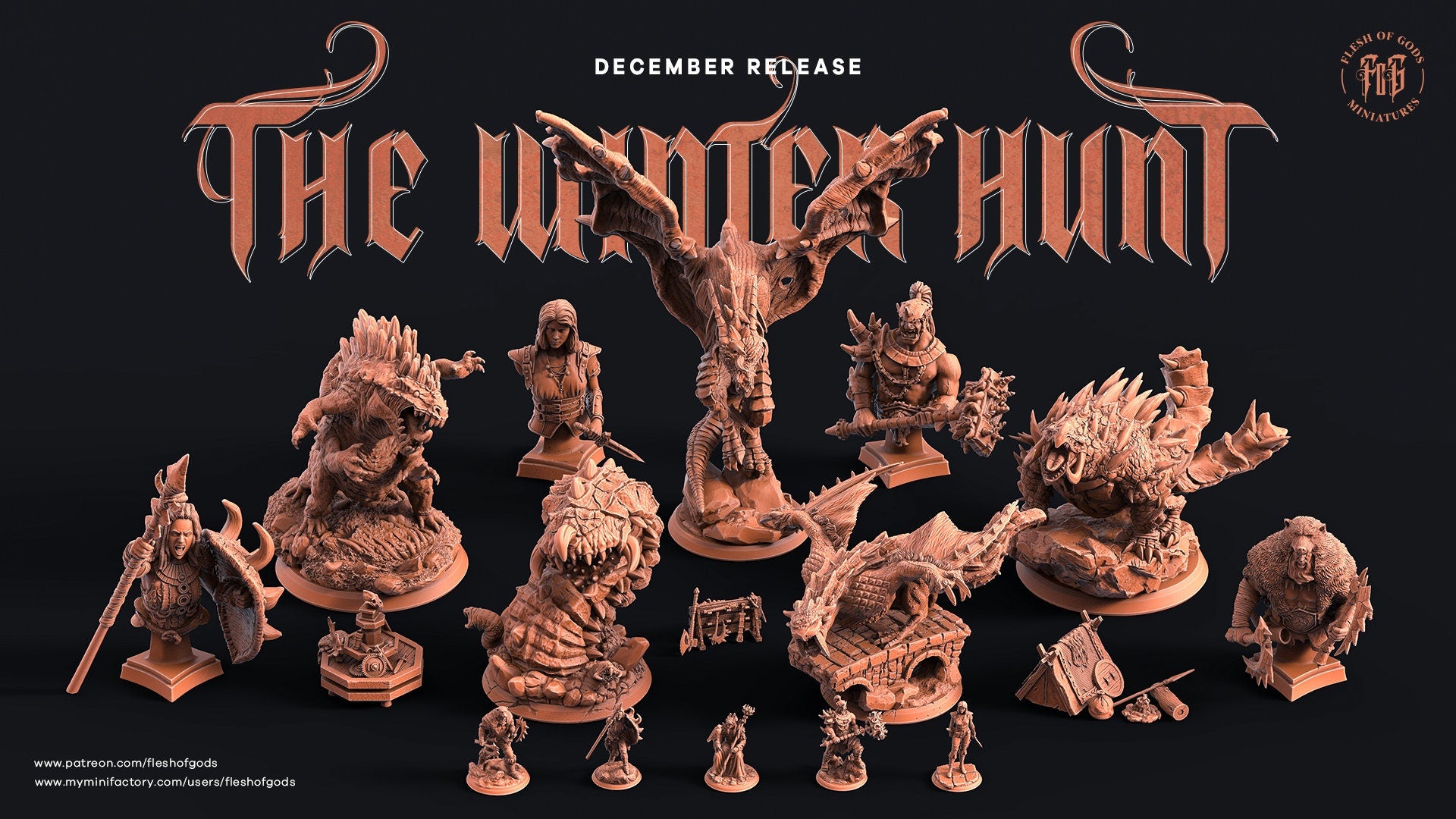 Figurine Wyverne Nocturne Flesh of Gods