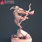 Figurine Elfe archère D JDR STL miniature