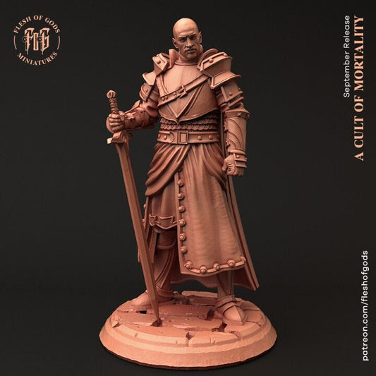 Figurine JDR Chevalier Flesh of Gods